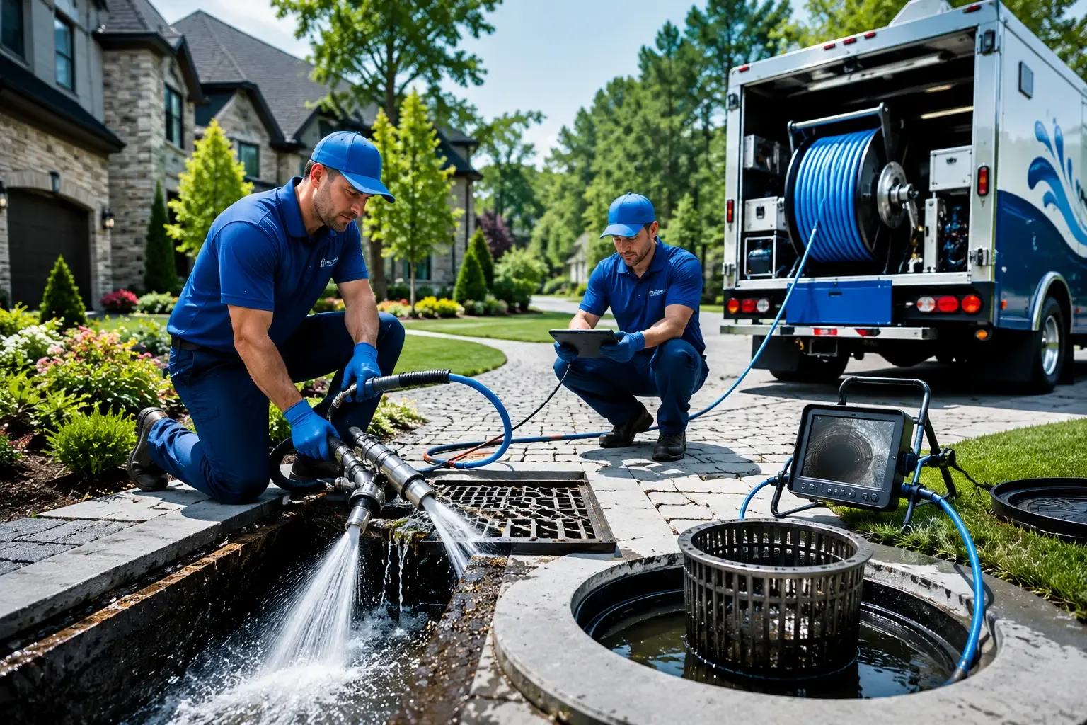 Local outdoor drain cleaning professionals in Creston, IL